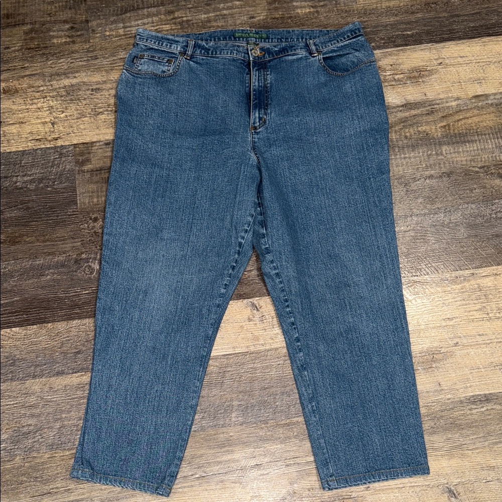 Lauren Ralph Lauren Blue Women's Flare Jeans